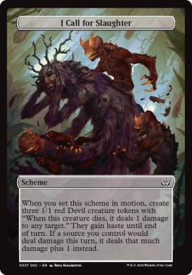 I Call for Slaughter - Duskmourn House of Horrors: Commander Decks