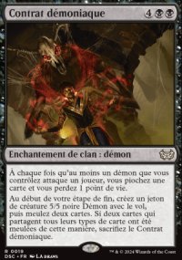 Contrat dmoniaque - Duskmourn House of Horrors: Commander Decks