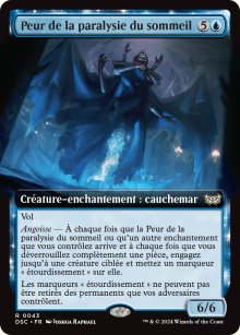 Peur de la paralysie du sommeil - Duskmourn House of Horrors: Commander Decks