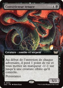 Constricteur tenace - Duskmourn House of Horrors: Commander Decks