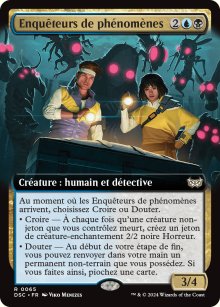 Enquteurs de phnomnes - Duskmourn House of Horrors: Commander Decks