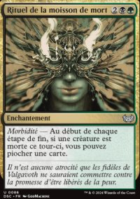 Rituel de la moisson de mort - Duskmourn House of Horrors: Commander Decks