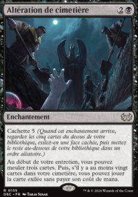 Altration de cimetire - Duskmourn House of Horrors: Commander Decks