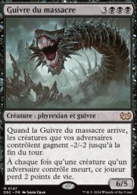 Guivre du massacre - Duskmourn House of Horrors: Commander Decks