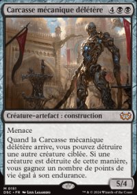 Carcasse mcanique dltre - Duskmourn House of Horrors: Commander Decks