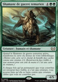 Shamane de guerre temurien - Duskmourn House of Horrors: Commander Decks