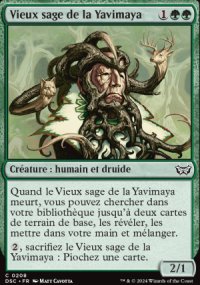 Vieux sage de la Yavimaya - Duskmourn House of Horrors: Commander Decks