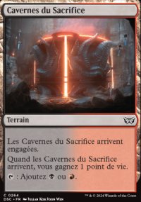 Cavernes du Sacrifice - Duskmourn House of Horrors: Commander Decks