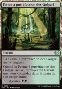 Ferme  putrfaction des Golgari - Duskmourn House of Horrors: Commander Decks