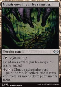 Marais envahi par les sangsues - Duskmourn House of Horrors: Commander Decks