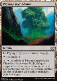 Paysage myriadaire - Duskmourn House of Horrors: Commander Decks