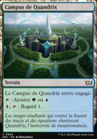 Campus de Quandrix - Duskmourn House of Horrors: Commander Decks