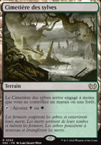 Cimetire des sylves - Duskmourn House of Horrors: Commander Decks