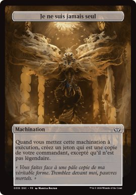 Je ne suis jamais seul - Duskmourn House of Horrors: Commander Decks