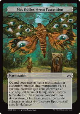 Mes fidles vivent l'ascension - Duskmourn House of Horrors: Commander Decks