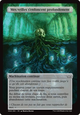 Mes vrilles s'enfoncent profondment - Duskmourn House of Horrors: Commander Decks