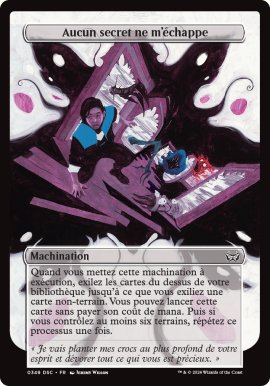 Aucun secret ne m'chappe - Duskmourn House of Horrors: Commander Decks