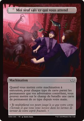 Moi seul sais ce qui vous attend - Duskmourn House of Horrors: Commander Decks