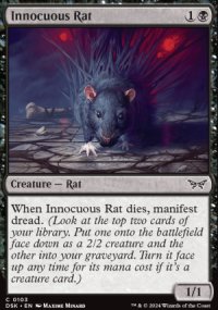 Innocuous Rat - Duskmourn: House of Horrors