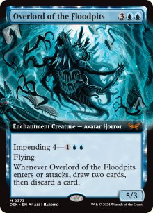 Overlord of the Floodpits - Duskmourn: House of Horrors