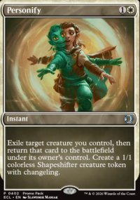 Personnifier - Lorwyn Eclipsed