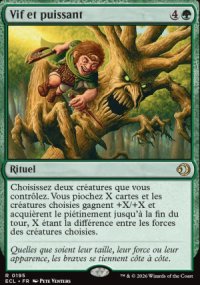 Vif et puissant - Lorwyn Eclipsed