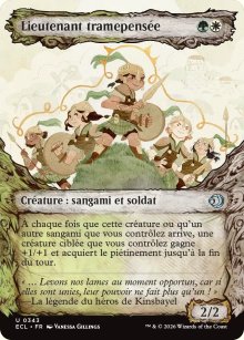 Lieutenant tramepens�e - Lorwyn Eclipsed