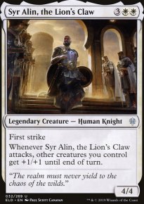 Syr Alin, the Lion's Claw - 