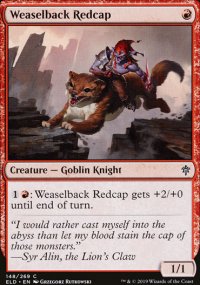 Weaselback Redcap - 