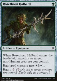 Rosethorn Halberd - 