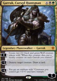 Garruk, Cursed Huntsman 1 - Throne of Eldraine
