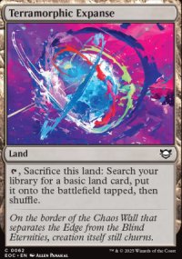 Terramorphic Expanse - Edge of Eternities Commander Decks
