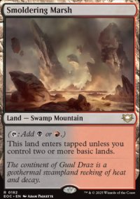 Smoldering Marsh - Edge of Eternities Commander Decks