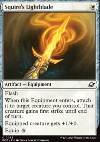 Squire's Lightblade - Edge of Eternities