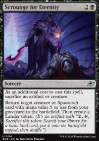 Scrounge for Eternity - Edge of Eternities