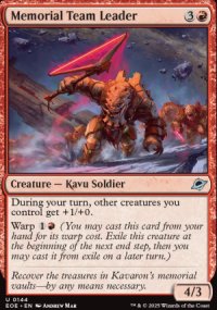 Memorial Team Leader - Edge of Eternities