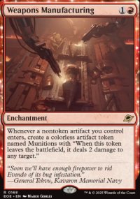 Weapons Manufacturing - Edge of Eternities