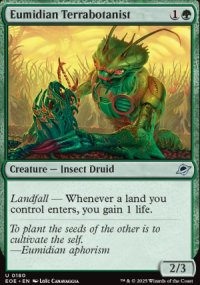 Eumidian Terrabotanist - Edge of Eternities