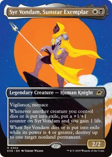 Syr Vondam, Sunstar Exemplar - Edge of Eternities