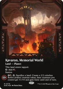 Kavaron, Memorial World - Edge of Eternities