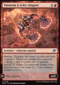 Vaisseau  scies zingant - Edge of Eternities