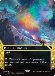 Meteor Crater - Edge of Eternities - Stellar Sights