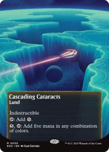 Cascading Cataracts - Edge of Eternities - Stellar Sights