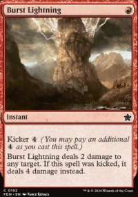 Burst Lightning - Foundations