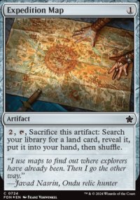 Carte d'expdition - Foundations