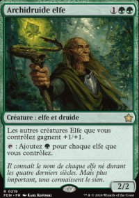 Archidruide elfe - Foundations