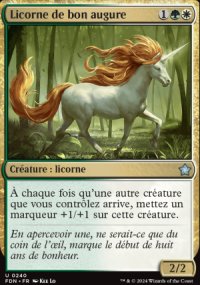 Licorne de bon augure - Foundations