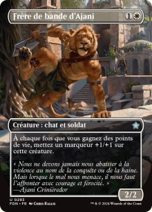 Frre de bande d'Ajani - Foundations