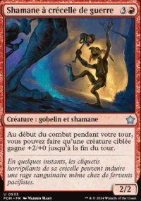 Shamane  crcelle de guerre - Foundations