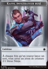 Emblme Kaito, infiltrateur ruse - Foundations